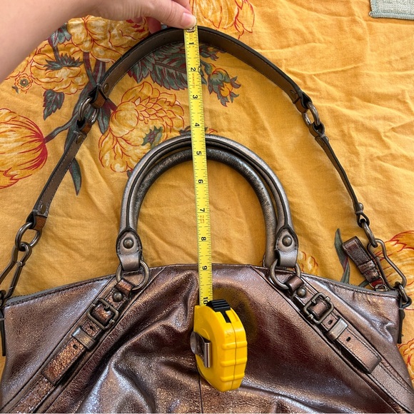 Coach Madison Metallic Satchel - Picture 5 of 15